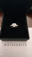 Eternal Devotion – 1ct Moissanite Ring