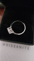 Pure Devotion – 2ct Moissanite Ring