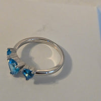 Bedazzled Hearts – 2.25ct CZ Heart Ring