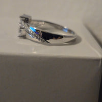 Forever Two – Double Heart CZ Ring