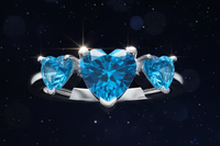 Bedazzled Hearts – Aqua