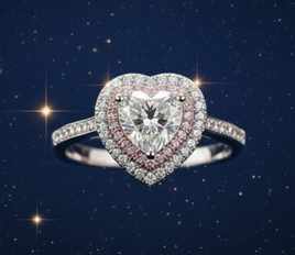 Blushing Heart - Starry Night Banner