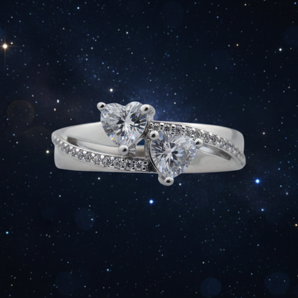 Double Heart – Starry Night