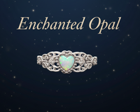 Enchanted Opal Starry Night Banner