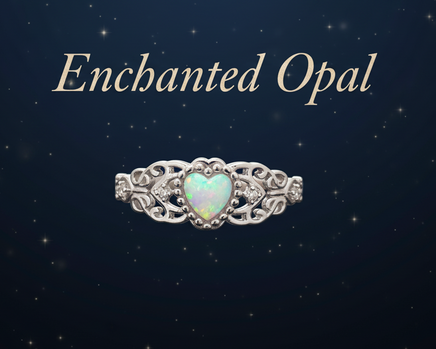 Enchanted Opal Starry Night Banner