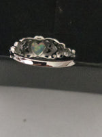 Enchanted Opal – Heart Ring