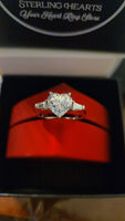 Brilliant Heart – 4ct Moissanite Ring