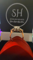Brilliant Heart – 4ct Moissanite Ring
