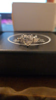 Brilliant Heart – 4ct Moissanite Ring