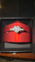 Brilliant Heart – 4ct Moissanite Ring